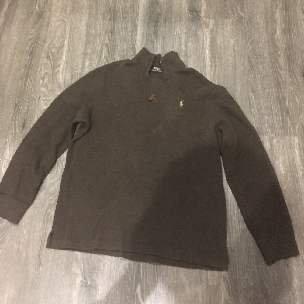 Men's Polo Ralph Lauren zip pullover sweater